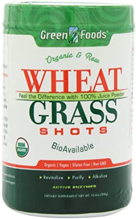 Green Foods Wheat Grass Shots, 10.6 Ounce