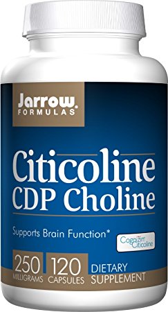 Jarrow Formulas Citicoline, CDP Choline, 250mg, 240 Count