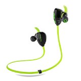 Roybens Groove Wireless Bluetooth 40 Stereo Sport Earphone with Built-in Microphone Hands-free Calling Noise Isolating Sweat Proof Lightweight Earbuds for Gym Running Jog Hiking Exercise Green