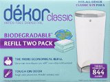 Diaper Dekor Refills - Biodegradable 2 Pack - RegularClassic