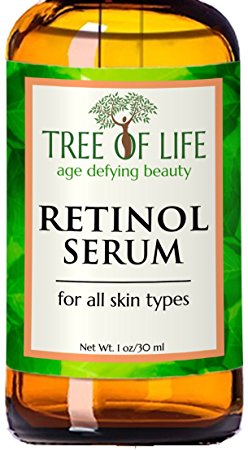 ToLB Retinol Serum - 72% ORGANIC - Clinical Strength Retinol Serum Face Moisturizer Cream for Anti Aging, Anti Wrinkle, Acne - Organic and Natural Ingredients - 1 oz