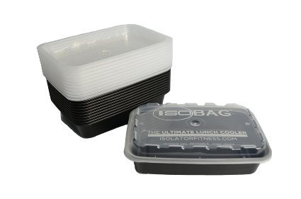 Meal Prep Containers - 16oz 10pk - By Isolator Fitness