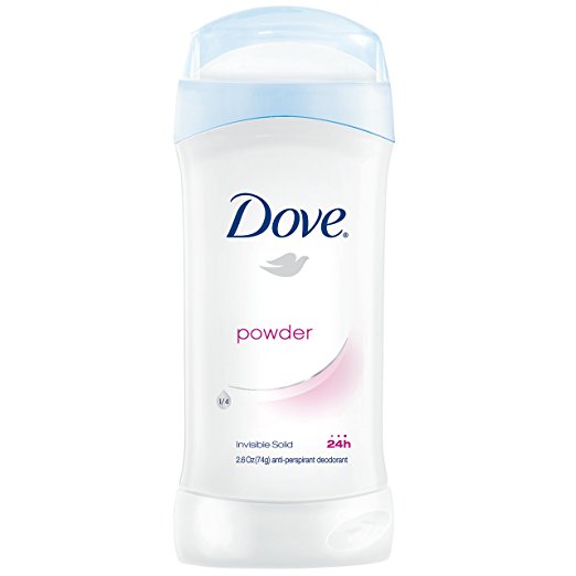 Dove Antiperspirant Deodorant, Powder 2.6 Ounce, (Pack of 6)