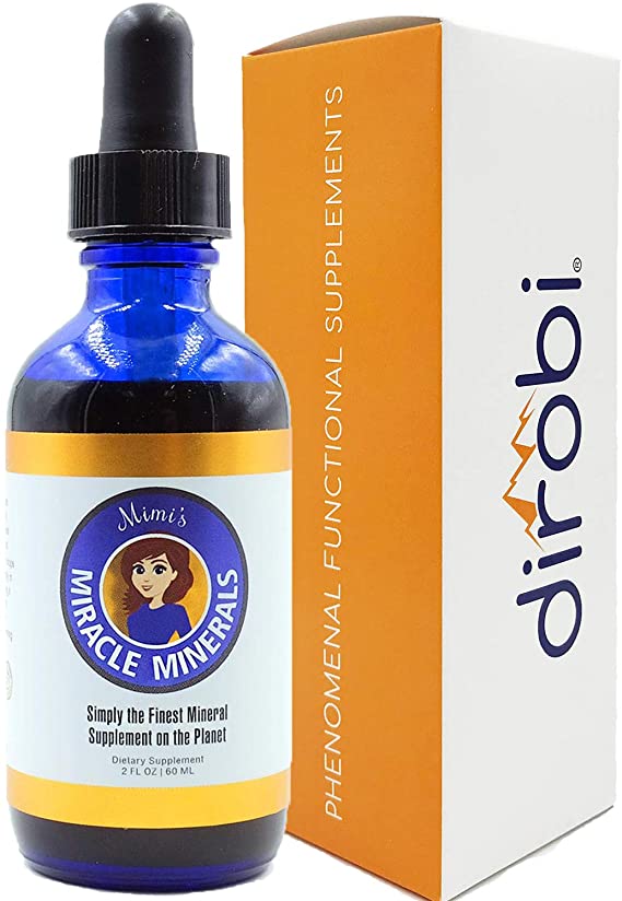 Mimi's Miracle Minerals, Fulvic and Humic Acid Supplement, 2 OZ, 60 Day Liquid Supply. Liquid Form: All The Benefits of Shilajit Mineral Supplementation. Organic, Trace Mineral Supplement from Nature