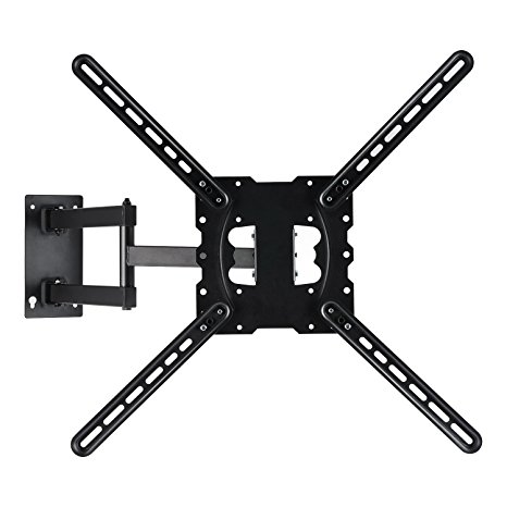 BPS Universal Full Motion TV Bracket Wall Mount Tilt Swivel for 22-55" Samsung LG Sony Blaupunkt  Panasonic Hisense ect LED LCD Plasma Flatscreen TVs Mounting Max VESA 600x400mm