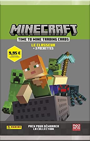 Minecraft Time to Mine Trading Card Collection Starter Pack