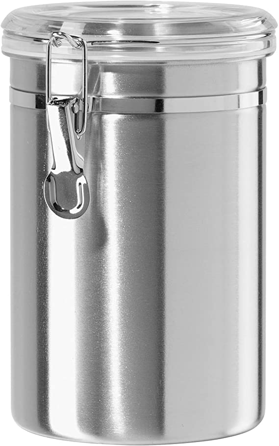 Oggi Food Storage Container, 62-Ounce, Silver