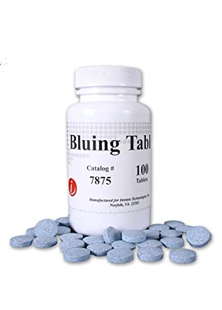 Alere N America 7875 Instant Bluing Tablets Blue Tablet, Dissolves in Toilet Water, Non-CLIA Waived, 100 Tablets (Pack of 100)