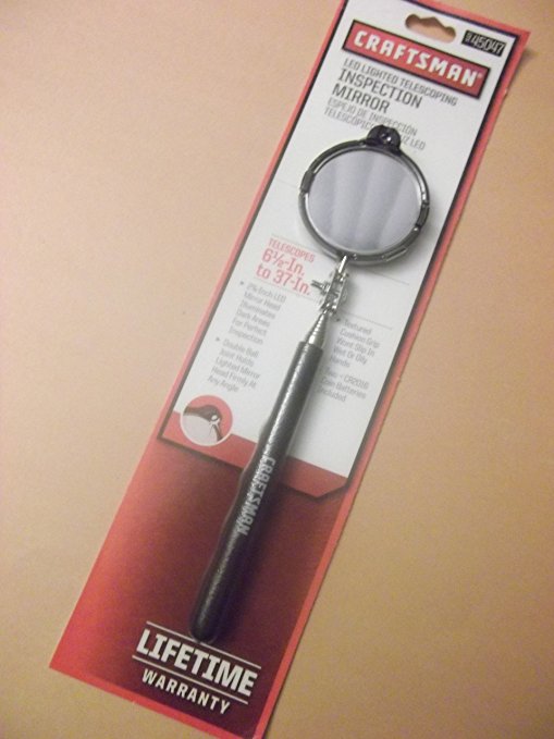 CRAFTSMAN LED LIGHTED TELESCOPING INSPECTION MIRROR