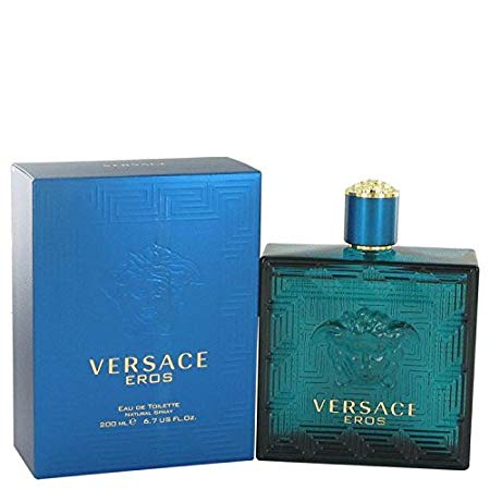 Versace Eros by Versace Eau De Toilette Spray 6.7 oz for Men - 100% Authentic