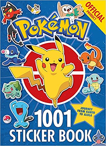 The Official Pokémon 1001 Sticker Book