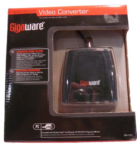 Gigaware VHS-to-DVD Converter