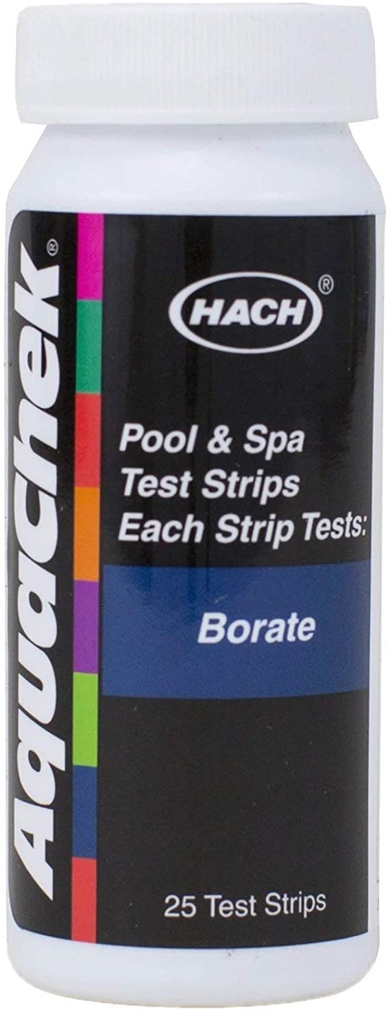 25) NEW AQUACHEK 562012 Pro Swimming Pool Spa Hot Tub Borate Water Test Strips