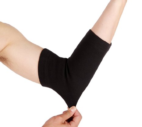 New & Improved Single Arm Compression Sleeve for Pain, Arthritis, Tendonitis, Inflammation, Golfers & Tennis Elbow Treatment - Reduce Joint Pain Anytime - Sport Protective Brace - Speed Up Recovery - Superior Fit - Best Value For Money