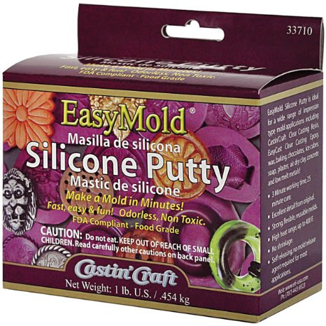 Environmental Technology 1-Pound Kit Casting' Craft Easymold Silicone Putty