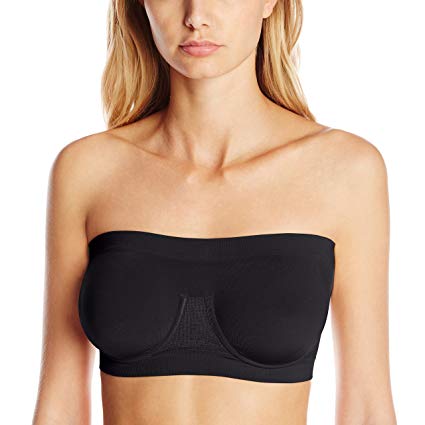 Ahh By Rhonda Shear Women's Angel Seamless Underwire Bandeau Bra