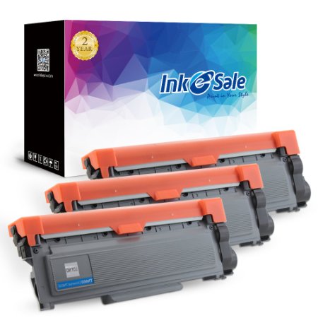 INK E-SALE High Yield TN660 TN630 Toner Cartridge Compatible for Brother DCP-L2520DW DCP-L2540DW HL-L2300D L2320D HL-L2340DW L2360DW HL-L2380DW MFC-L2700DW L2720DW MFC-L2740DW Printer（Black, 3-Pack）