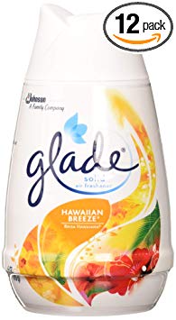 Glade Solid Air Freshener, Hawaiian Breeze, 6 oz (Pack of 12)