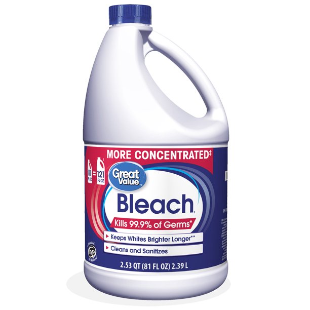 Great Value Concentrated Fabric Protection Bleach, 81oz