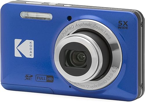 Kodak PIXPRO FZ55 1/2.3" Appareil-photo compact 16 MP CMOS 4608 x 3456 pixels Bleu