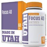 Focus 40 Brain Formula is a Powerful Nootropic and Brain Supplement That Supports Mental Alertness Memory Focus and Concentration It Is Like Brain Food for Both Men and Women