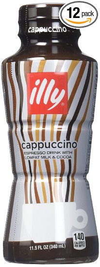 illy Cappuccino, 11.5 fl oz, 12 Pack