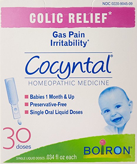 Boiron Cocyntal, 0.034 Ounce, 30 Doses, Homeopathic Medicine for Colic Relief