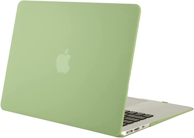 MOSISO Compatible with MacBook Air 13 inch Case (Models: A1466/A1369, Older Version 2010-2017 Release), Protective Plastic Hard Shell Cover Case, Chartreuse