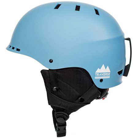 Traverse Vigilis 2-in-1 Convertible Ski & Snowboard/Bike & Skate Helmet with Mini Visor