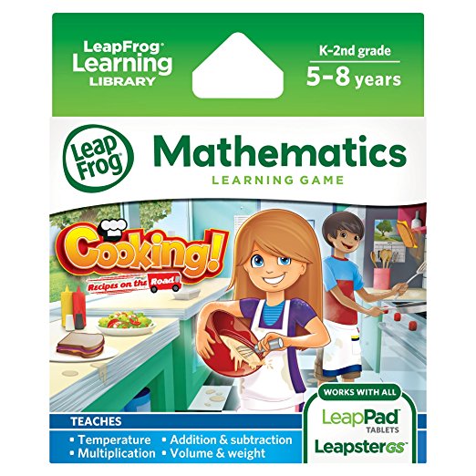 LeapFrog Cooking Recipes On The Road Learning Game (works with LeapPad Tablets and Leapster GS)