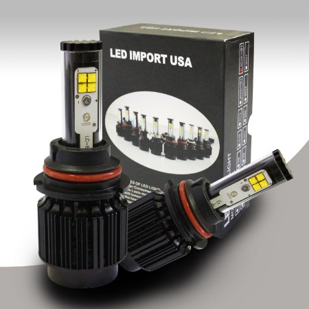 Led Import USA All-in-One LED Headlight Conversion Kit with Cree Bulbs 9004 / 9007 Hi / Lo 30W 3000LM x2