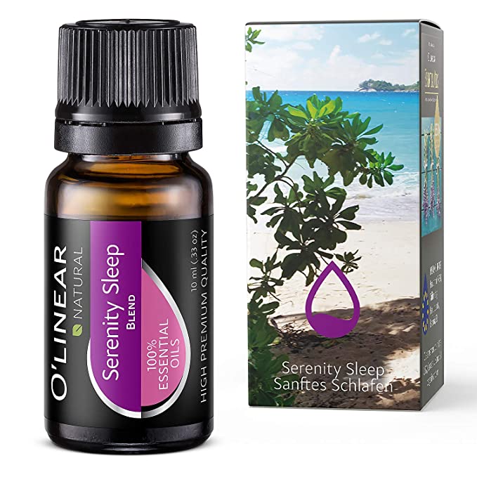 Sleep Essential Oil Blend - 100% Pure Therapeutic Grade Good Sleep Blend Oil - 10ml - Perfect for Aromatherapy, Supports Deep Sleep, Made in EU under strict control!