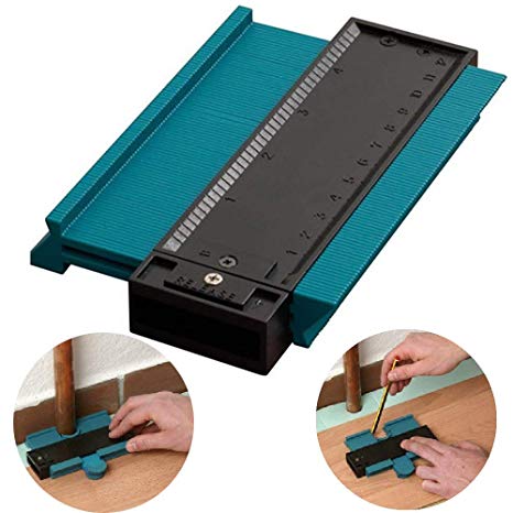 Contour Gauge Edge Shaping Measure Ruler Contour Duplicator for Tiling Laminate Woodworking Practical Tool