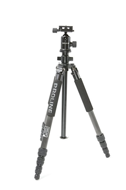 Dolica ZX600B103 Professional 60-Inch ZX Series Carbon Fiber Tripod with Ball Head and Carry Bag (Black)