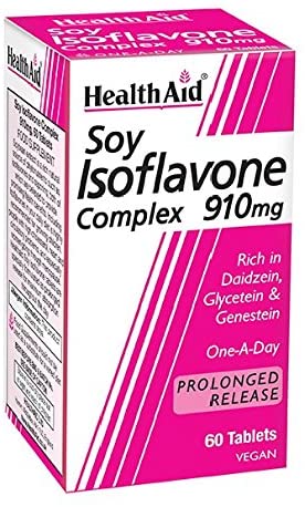 HealthAid Soya Isoflavone - 60 Vegan Tablets