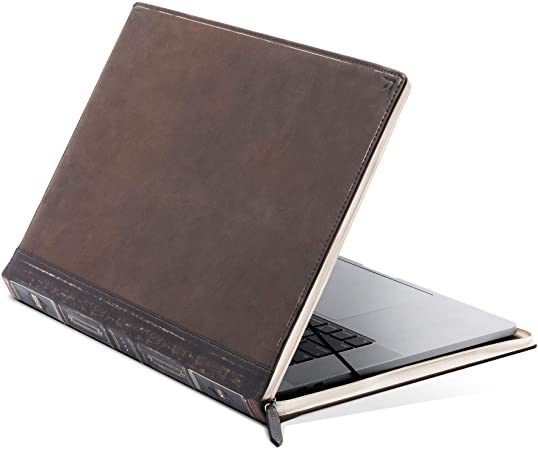 Twelve South BookBook V2 for MacBook | Vintage Leather Book case/Sleeve with Interior Pocket for 13” MacBook Pro w/Thunderbolt 3 (USB-C) and 13” MacBook Air Retina (12-2020)
