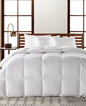 Hotel Collection European White Goose Down Lightweight King Comforter, Hypoallergenic UltraClean Down