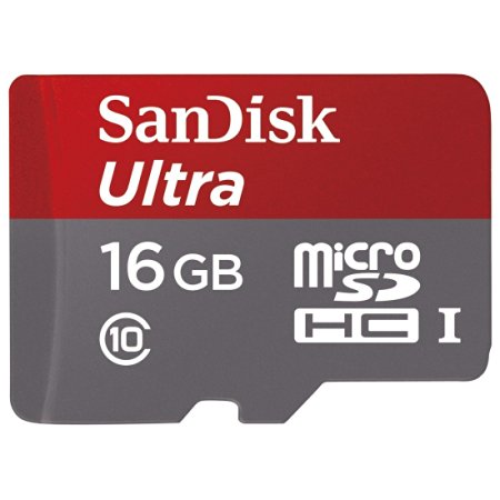 SanDisk Ultra 16GB MicroSDHC Class 10 SDSDQUA-016G-U46A (Certified Refurbished)