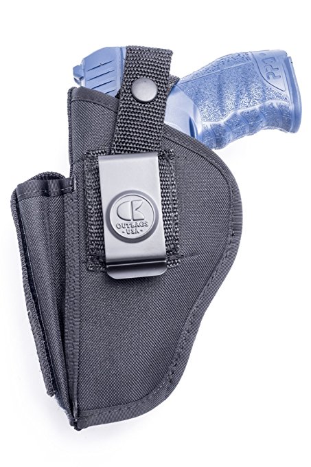OUTBAGS USA OB-03SC Nylon OWB Outside Pants Carry Holster w/ Mag Pouch. Family owned & operated. Made in USA