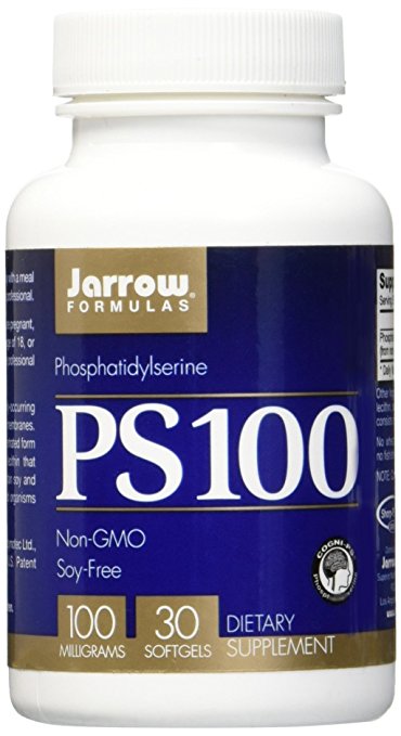 Jarrow Formulas Ps-100, Brain and Memory Support, 100 mg, 30 Softgels