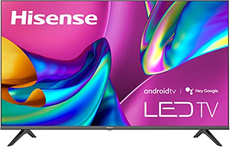 Hisense A4 Series 43-Inch FHD Smart Android TV with DTS Virtual X, Game & Sports Modes, Chromecast Built-in, Alexa Compatibility (43A4H, 2022 New Model)