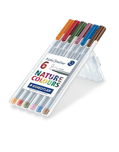 Triplus Fineliner Nature Colours