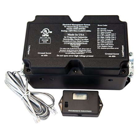 Progressive Industries EMS-HW50C Portable Electrical Management System - 50 Amp