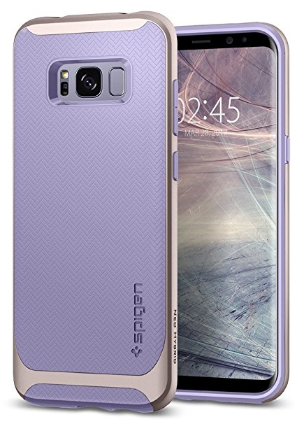 Galaxy S8 Plus Case, Spigen Neo Hybrid - Flexible Inner Protection and Reinforced Hard Bumper Frame for Samsung Galaxy S8 Plus (2017) - Violet