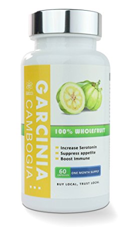 GBSci Garcinia Cambogia Wholefruit High Strength 600mg Natural Vegetarian/Vegan Quality