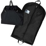 Hangerworld 40 Breathable Foldover Suit Cover Bag with Handles and Stud Fastening