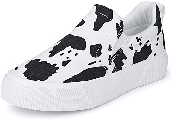 JENN ARDOR Women’s Fashion Sneakers Classic Slip on Flats Comfortable Walking Sports Casual Shoes