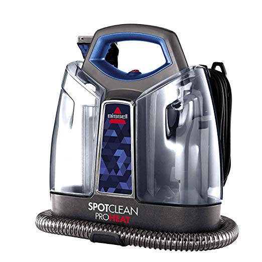 BISSELL SpotClean ProHeat Portable Spot and Stain Carpet Cleaner, 2694, COLOR MAY VARY (Renewed)