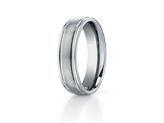 6mm Comfort Fit Titanium Wedding Band / Ring