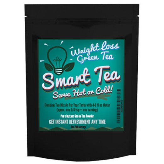 Smart Tea Instant Green Tea Powder - 100 Pure Tea - No Fillers Additives or Artificial Ingredients of Any Kind 4 oz - Over 200 Servings